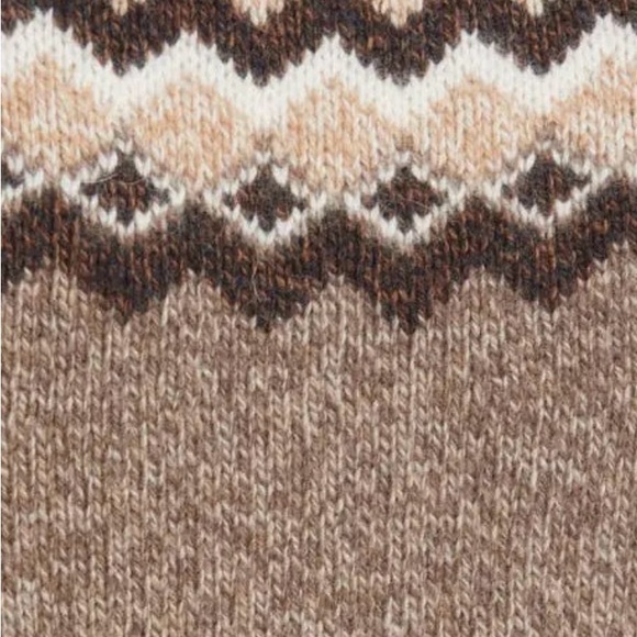 FRAME Fair Isle Crewneck Sweater  Sz Large like new - Picture 11 of 15